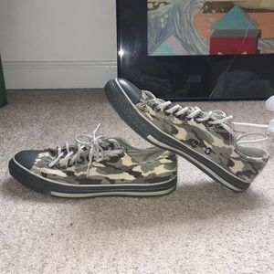 Camo Converse